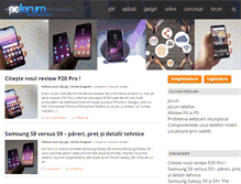 Tablet Screenshot of pcforum.ro
