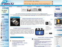 Tablet Screenshot of pcforum.com.br